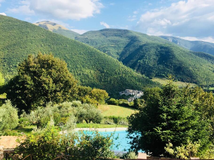 Willa Casale Rosso Castel San Felice Zewnętrze zdjęcie