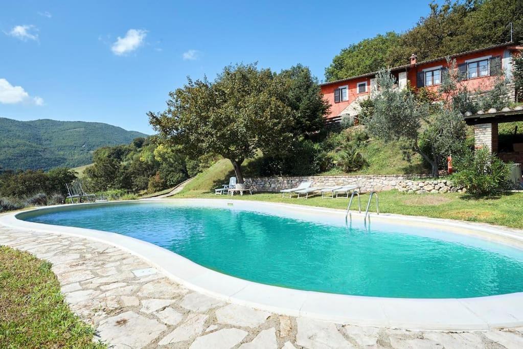 Willa Casale Rosso Castel San Felice Zewnętrze zdjęcie