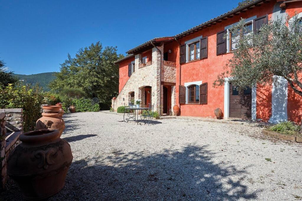 Willa Casale Rosso Castel San Felice Zewnętrze zdjęcie