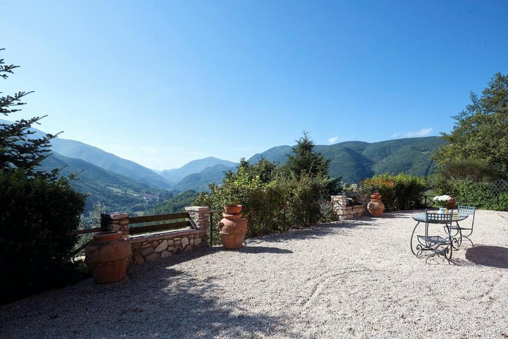 Willa Casale Rosso Castel San Felice Zewnętrze zdjęcie