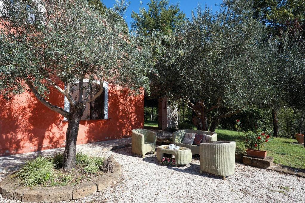 Willa Casale Rosso Castel San Felice Zewnętrze zdjęcie