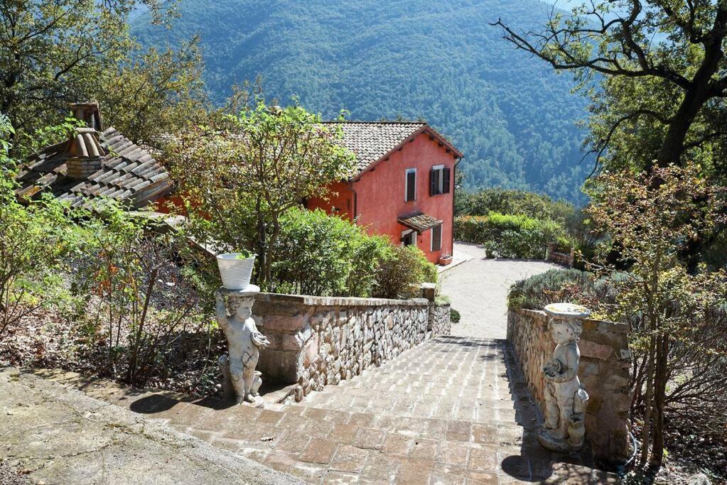 Willa Casale Rosso Castel San Felice Zewnętrze zdjęcie