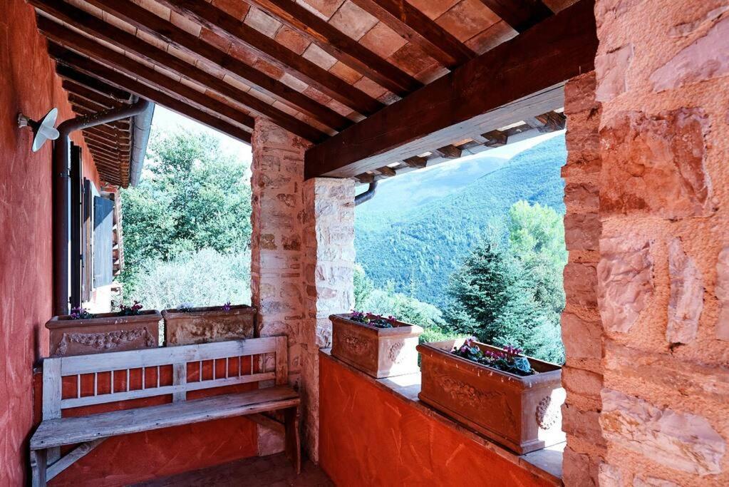 Willa Casale Rosso Castel San Felice Zewnętrze zdjęcie